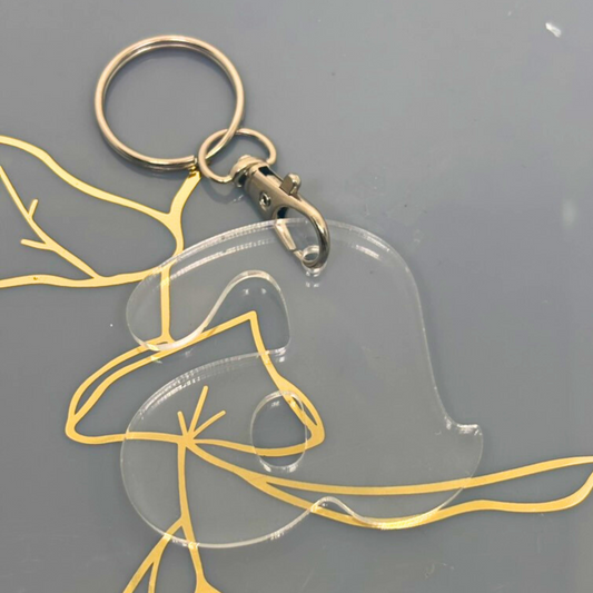 Personalized Initial Keychain