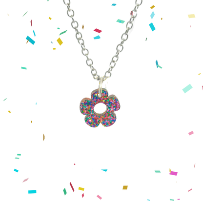 Bloom Flower Pendant Necklace
