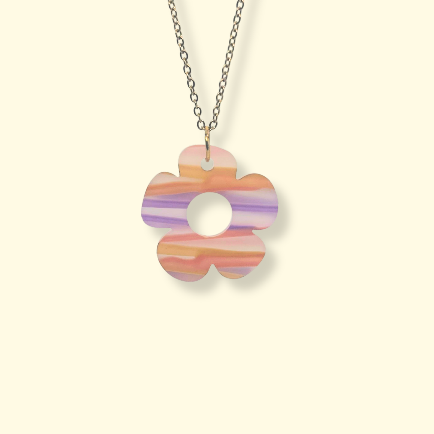 Bloom Flower Pendant Necklace