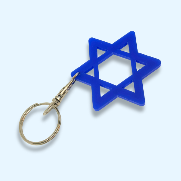 Star of David Bag Tag