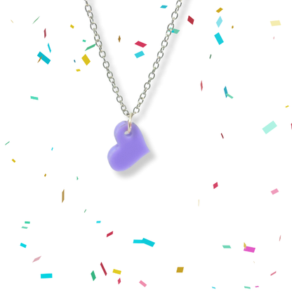 Heart Pop Charm Necklace