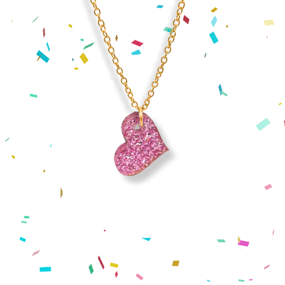 Heart Pop Charm Necklace