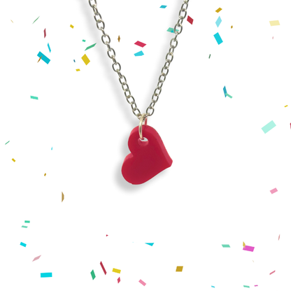 Heart Pop Charm Necklace