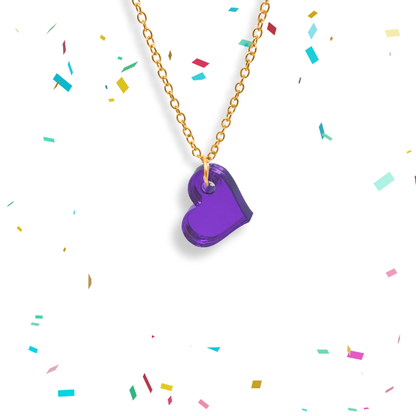 Heart Pop Charm Necklace