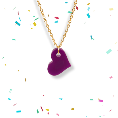 Heart Pop Charm Necklace