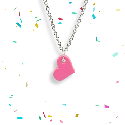 Heart Pop Charm Necklace