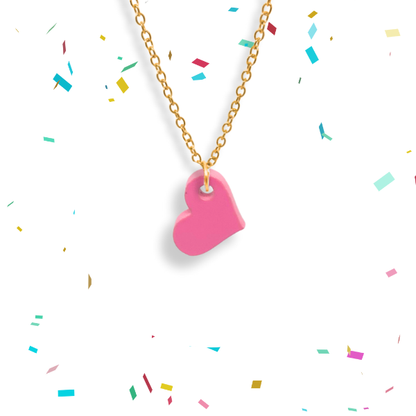 Heart Pop Charm Necklace