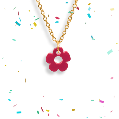 Bloom Flower Pendant Necklace