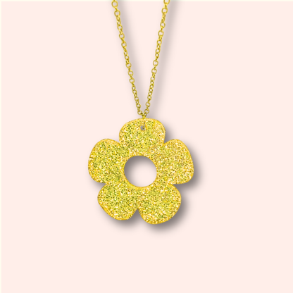 Bloom Flower Pendant Necklace