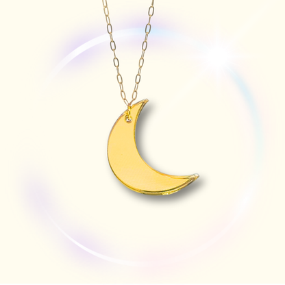 Moon Glow Pendant Necklace