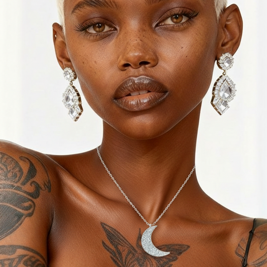 Moon Glow Maxi Necklace