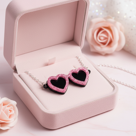 Retro Sunglasses Necklace