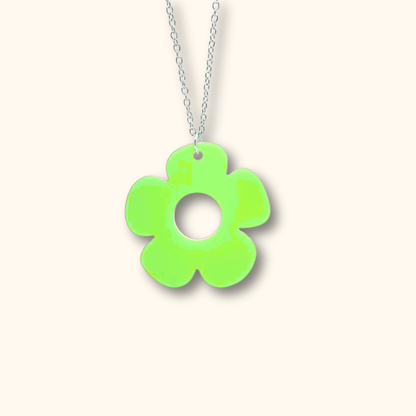 Bloom Flower Pendant Necklace