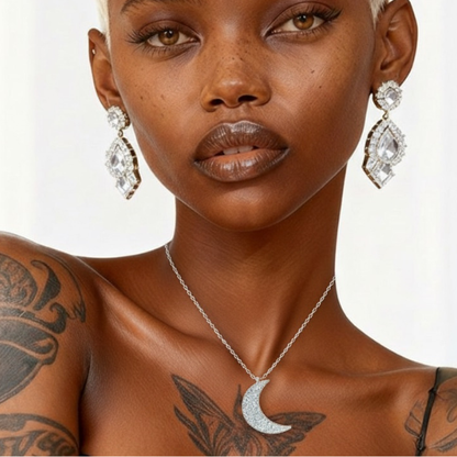 Moon Glow Maxi Necklace