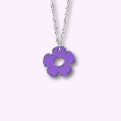 Bloom Flower Pendant Necklace