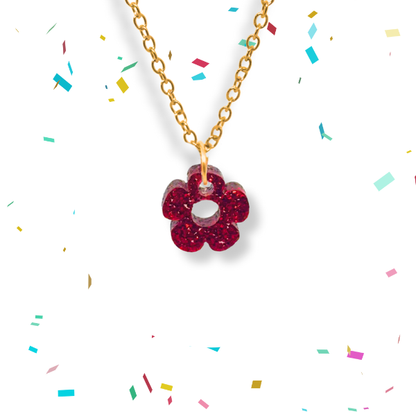 Bloom Flower Pendant Necklace