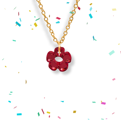 Bloom Flower Pendant Necklace