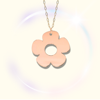 Bloom Flower Pendant Necklace