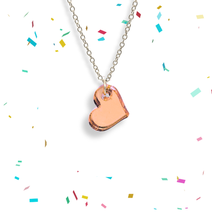 Heart Pop Charm Necklace
