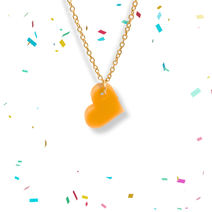 Heart Pop Charm Necklace