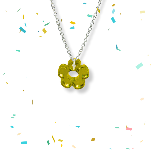 Bloom Flower Pendant Necklace