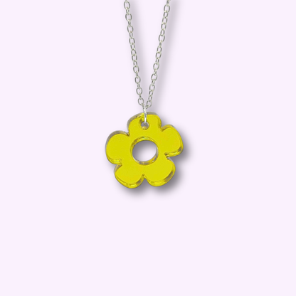 Bloom Flower Pendant Necklace