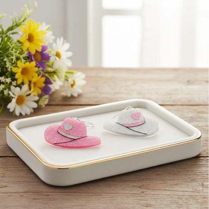 Cowgirl Hat Earrings