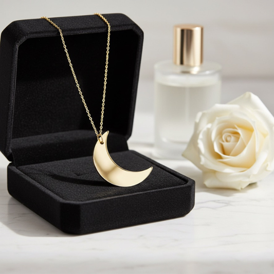 Moon Glow Maxi Necklace